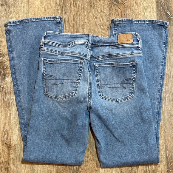 American Eagle Outfitters Classic Blue Boot Cut Jeans - Picture 5 of 8